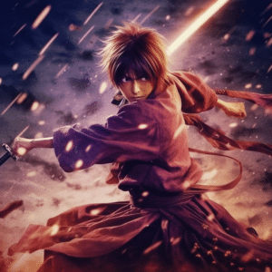 Himura using the force wallpaper – animewallpaper