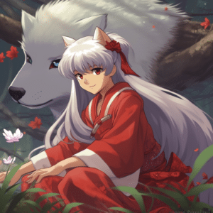 Inuyasha wolf wallpaper – animewallpaper