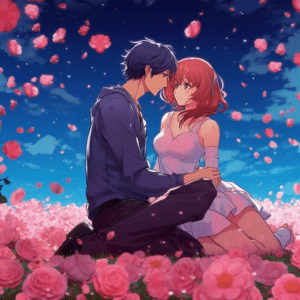 Romantic couple wallpaper – animewallpaper