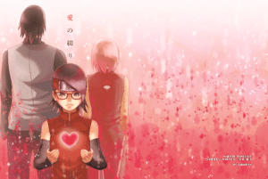 Sasuke, Sakura and Sarada by sakulove wallpaper – animewallpaper