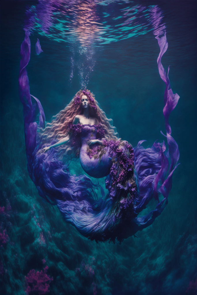 beautiful ethereal mermaid wallpaper – animewallpaper