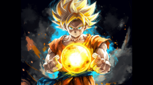 cool boy super saiyan wallpaper - animewallpaper