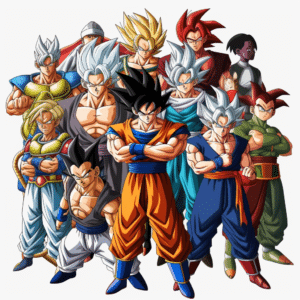 dragonball z characters wallpaper - animewallpaper