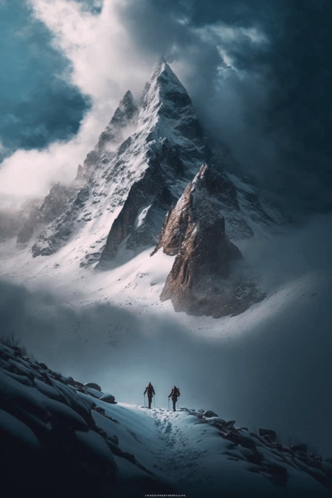 dramatic mountain wallpaper – animewallpaper