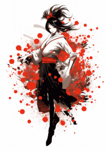 fighting geisha wallpaper – animewallpaper
