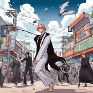 ichigo using bankai wallpaper – animewallpaper