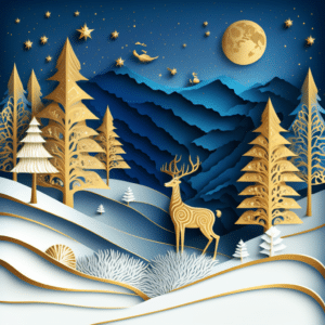 landscape with snowy wallpaper – animewallpaper