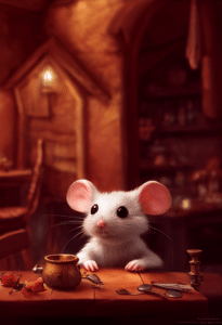 mouse character sitting wallpaper – animewallpaper