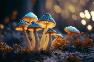 mushrooms in mountain wallpaper – animewallpaper