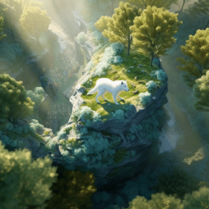 panorama of magical forest wallpaper – animewallpaper