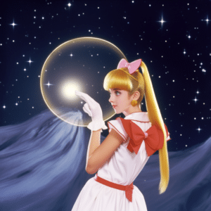 sailor moon pointing wallpaper – animewallpaper