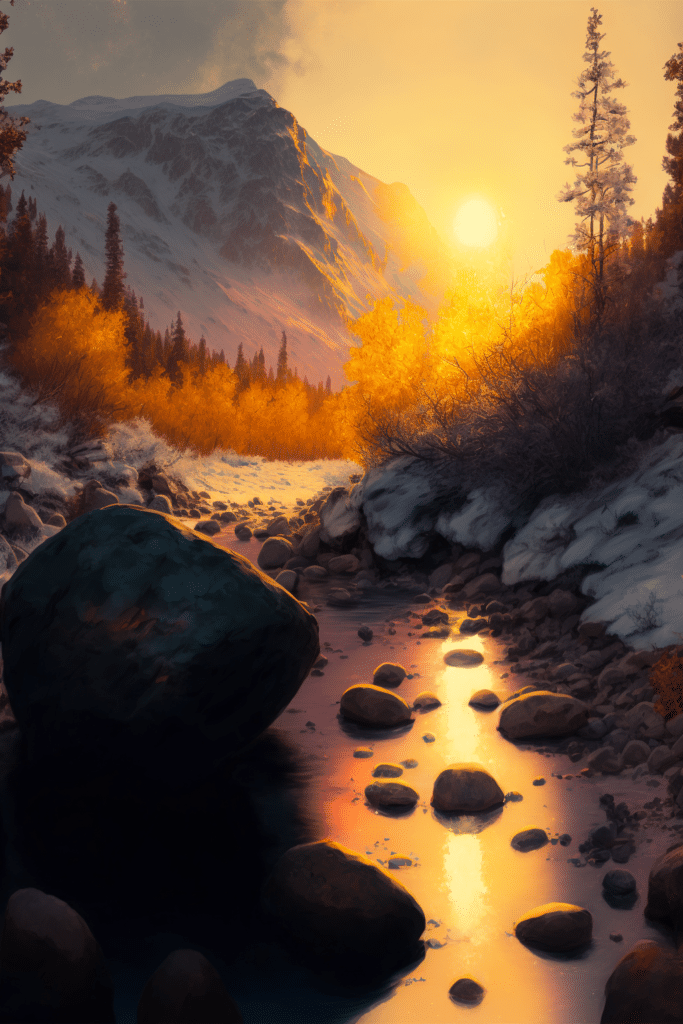 setting sun wallpaper – animewallpaper