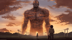 standing titan wallpaper – animewallpaper