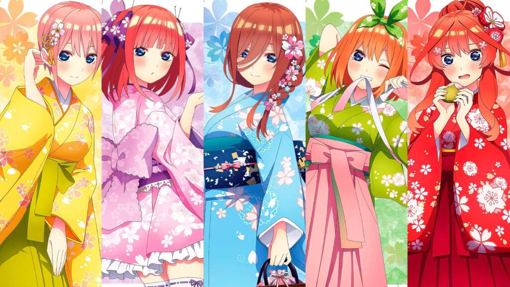 Anime The Quintessential Quintuplets 4k Ultra HD Wallpaper 1082 wallpaper – AnimewallpapersGB