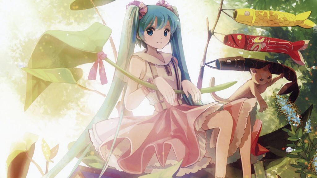 Hatsune Miku 284 wallpaper – AnimewallpapersGB