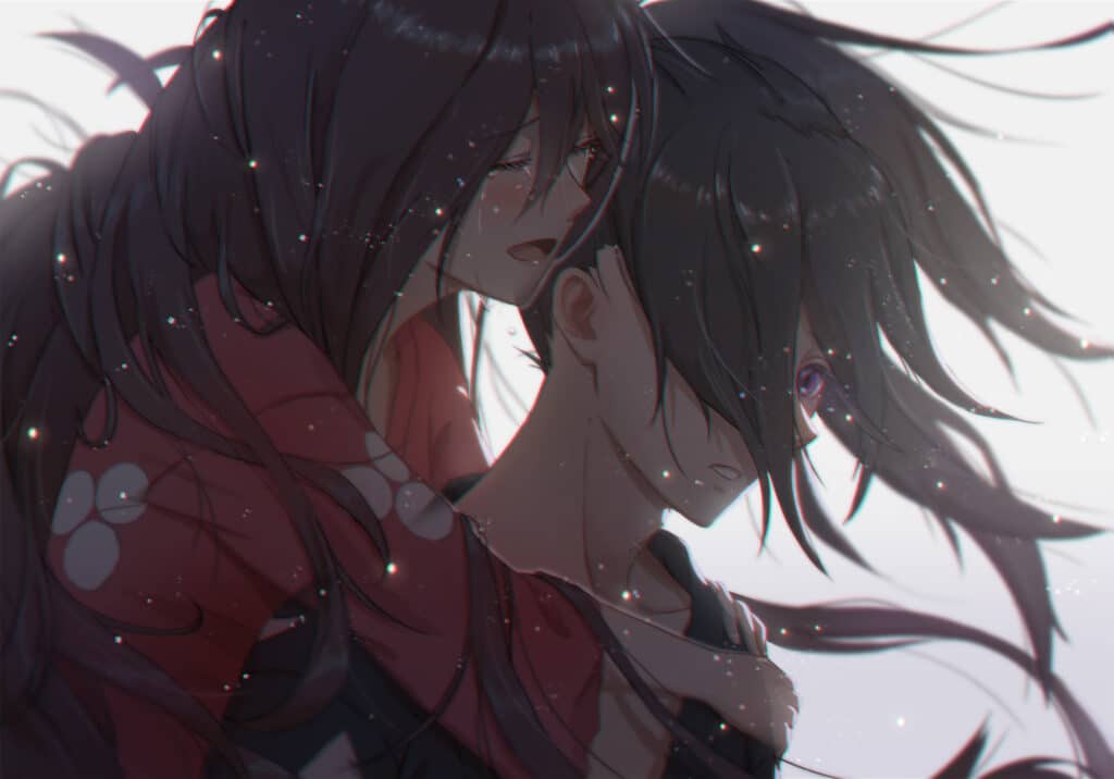 Hyakkimaru and Mio by Vivid 855 wallpaper – AnimewallpapersGB
