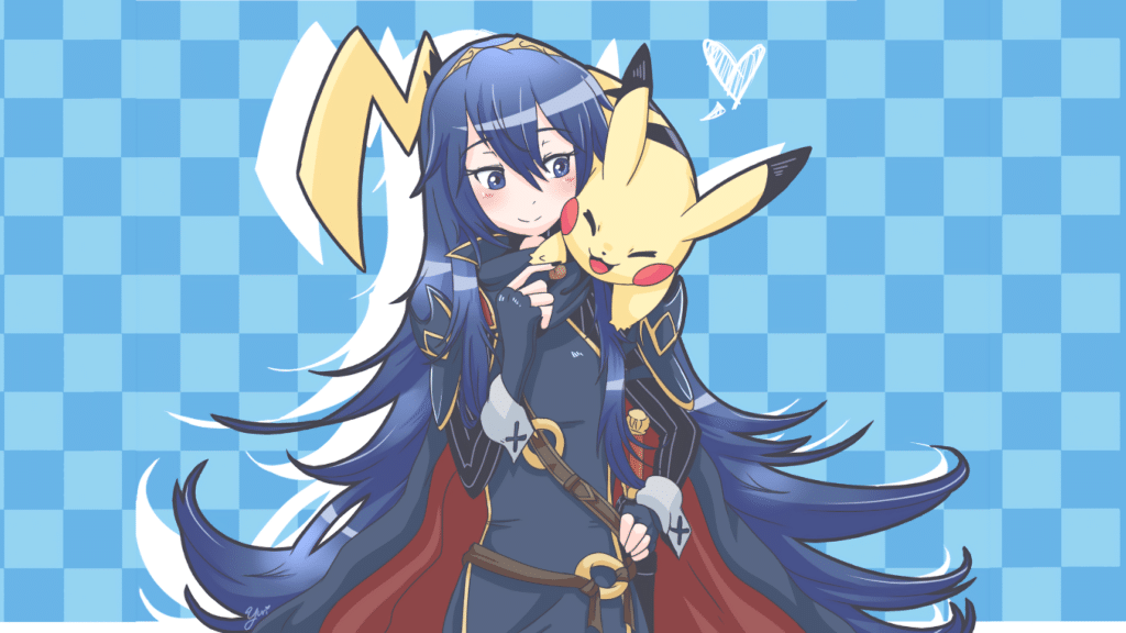 Lucina and Pikachu by Kaz Kirigiri 44 wallpaper – AnimewallpapersGB