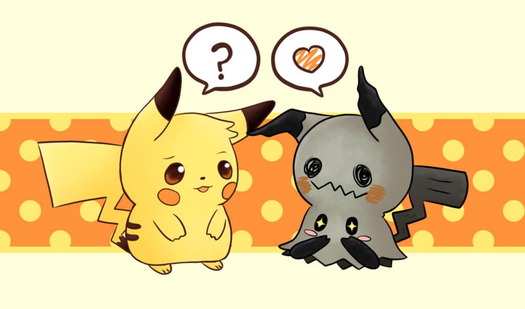 Pikachu and Mimikkyu by ClownGray184 wallpaper – AnimewallpapersGB