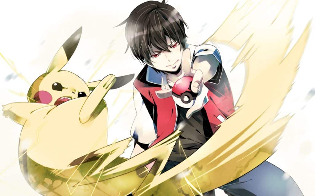 Pikachu and Red137 wallpaper – AnimewallpapersGB