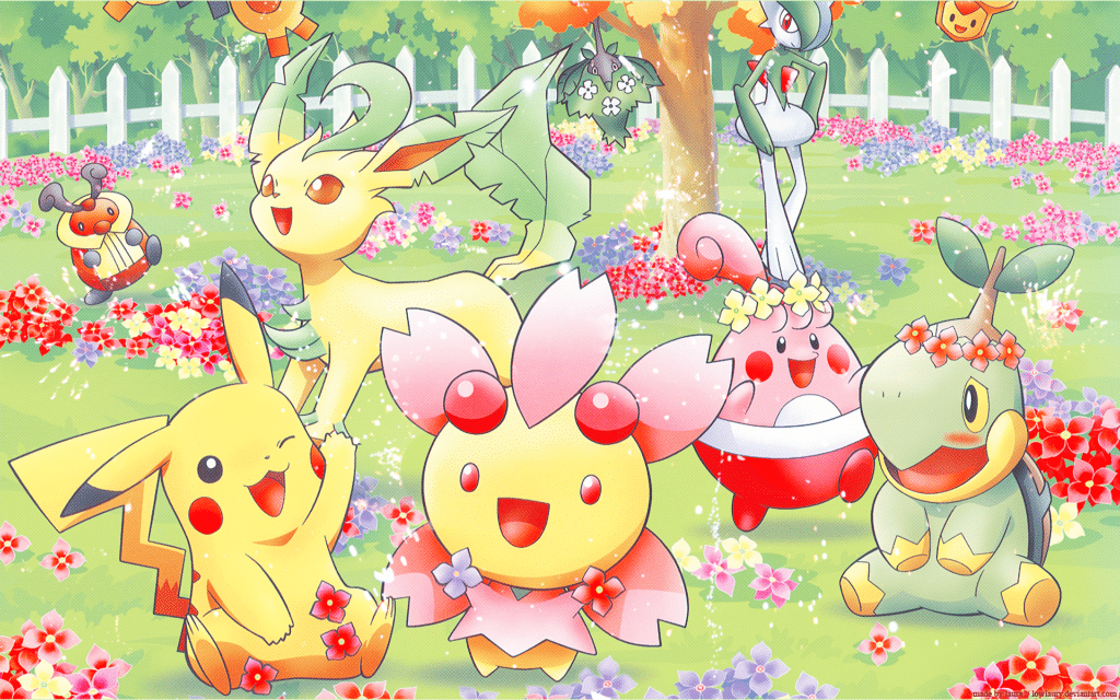 Pokémon Spring by ihearted 98 wallpaper – AnimewallpapersGB