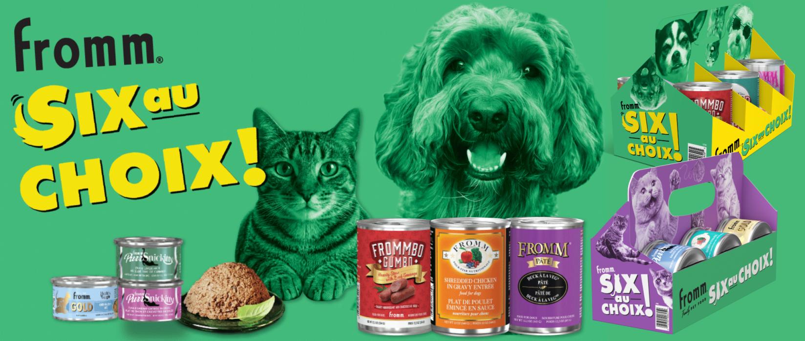 À l'achat de 6 conserves Fromm pour chien, obtenez 10% | AnimObouffe