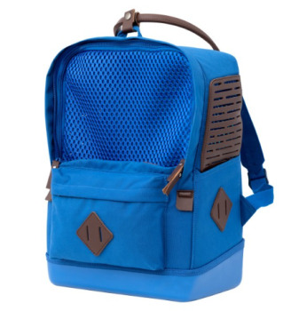 Sac à dos de transport Nomad bleu pour chiens - Kurgo