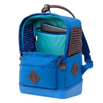 Sac à dos de transport Nomad bleu pour chiens - Kurgo