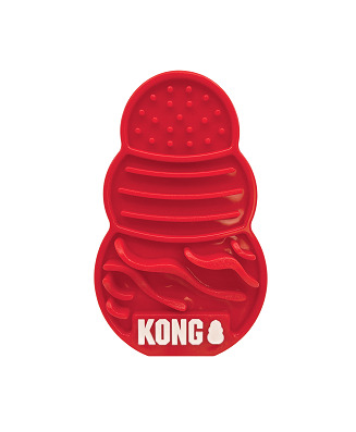 Kg1800 - Tapis de léchage en forme de Kong avec ventouses - Kong