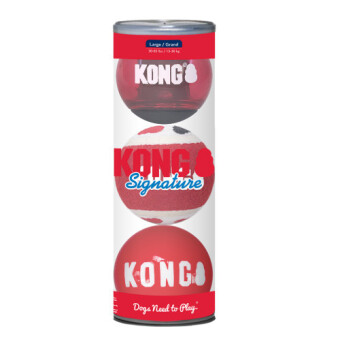 Balles Signature assorties pour chiens - Kong