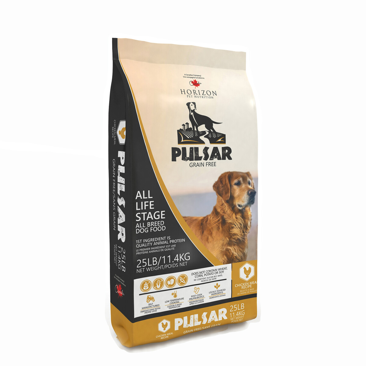 Hp2004 - Nourriture sans grains pour chiens gestion du poids minceur et vitalité - Pulsar