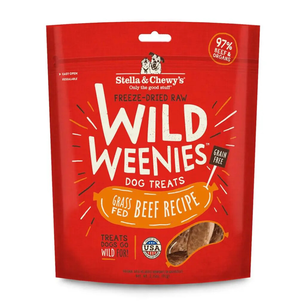 Fd88712 - Saucisses lyophilisée au boeuf pour chiens - Wild Weenies