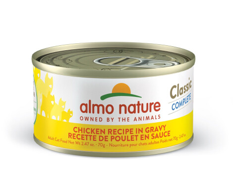 Conserve pour chats classic complete au poulet en sauce - Almo Nature