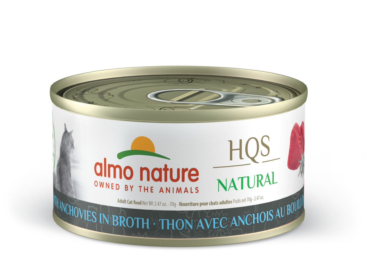 An1024h - Conserve pour chats au thon et anchois - Almo Nature