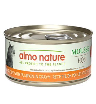 Conserve pour chats mousse au poulet et potiron - Almo Nature