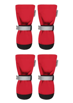 Bottes d'hiver rouge pour chiens - Canada Pooch