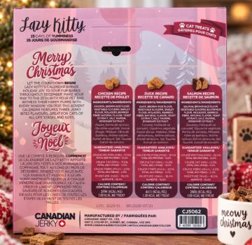 Calendrier de l'avent pour chats - Lazy Kitty