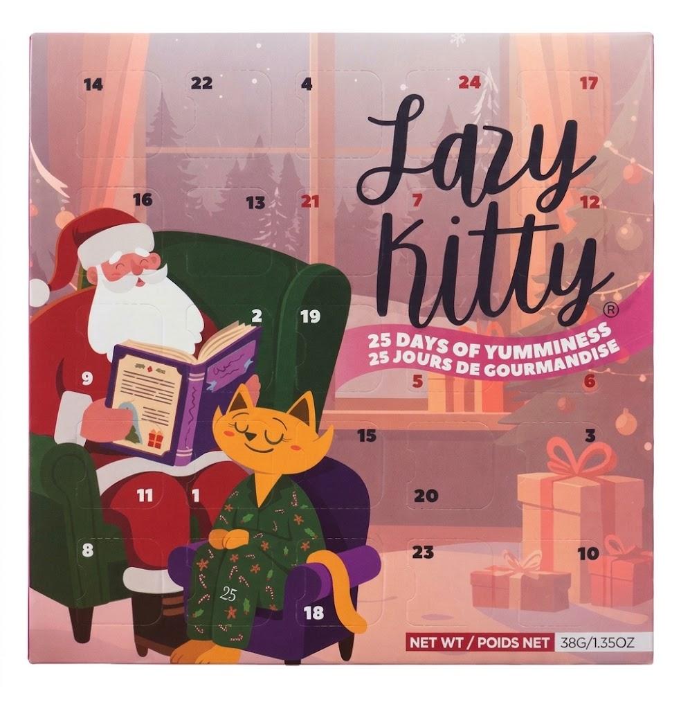 49997 - Calendrier de l'avent pour chats - Lazy Kitty
