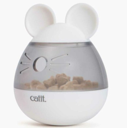Hg43031 - Distributeur de croquette Pixi en forme de souris pour chats - Catit