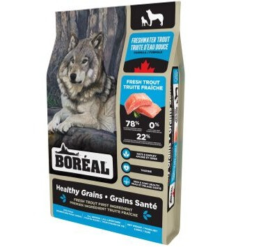 Br3091 - Nourriture à la truite d'eau douce avec grains santé pour chiens - Boréal