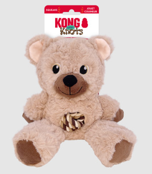 Peluche ours Knots Teddy pour chiens - Kong