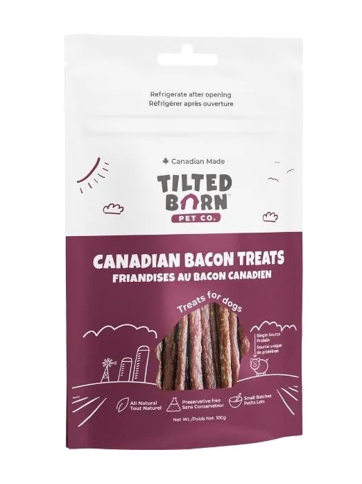 Y97802 - Friandise bâtonnet au bacon pour animaux - Tilted Barn Pet Co.