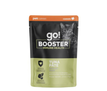 Sachet de pâté de thon pour chats - Go! Booster Immunité
