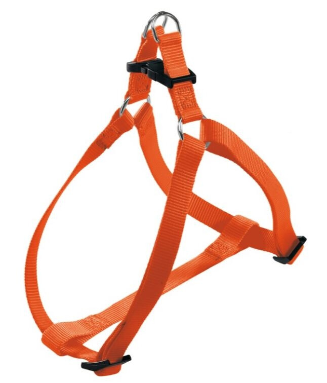 Ht16135 - Harnais en Nylon Orange Ajustable pour Chien - Hunter Brand