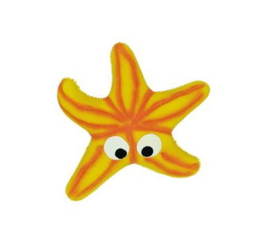 Jouet en forme d'étoile de mer en latex pour chiens - Büd'z