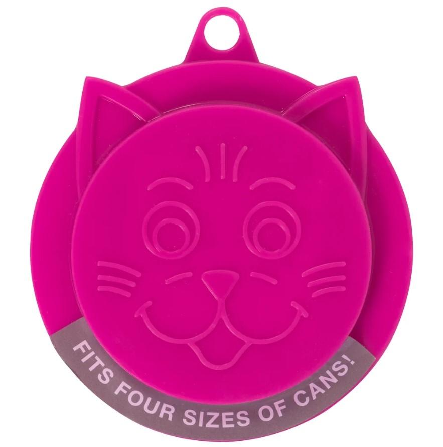 Ht48148 - Couvercle pour boîtes de nourriture en face de chat Kitty Kap pour animaux - Petmate
