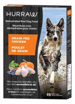 Nourriture déshydraté sans grains au poulet pour chiens - Hurraw