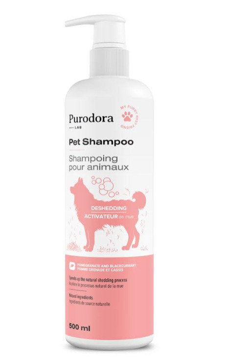 50096 - Shampooing activateur de mue pour animaux - Purodora Lab
