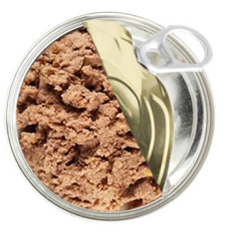 Nourriture en boîte pour chats peau et pelage au saumon sans grains - 1st Choice