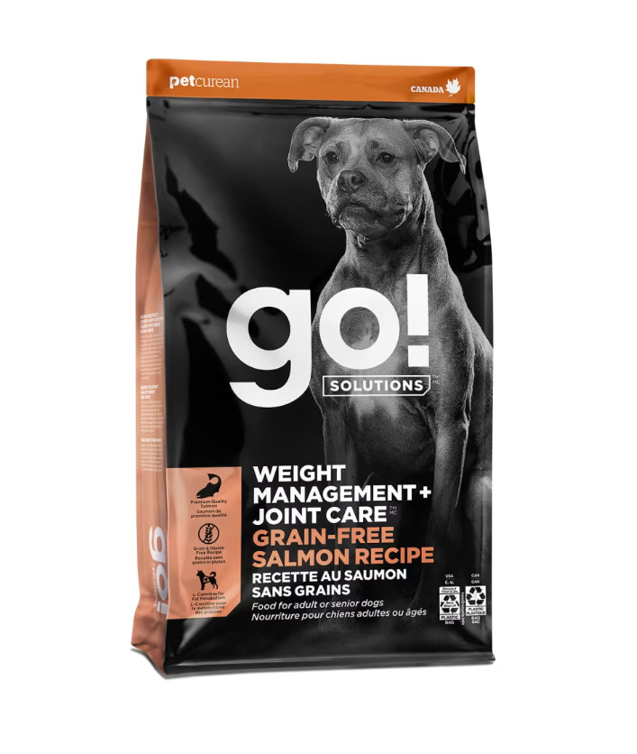 Pc2188 - Nourriture pour chiens sans grains au saumon - Go! Weight Management Joint Care