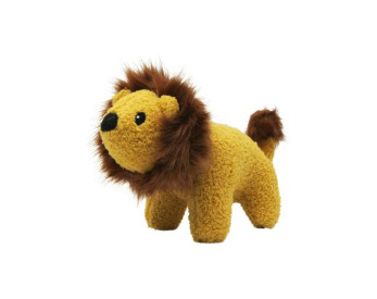 Bz04305 - Peluche en molleton en forme de lion pour chiens - Büd'z